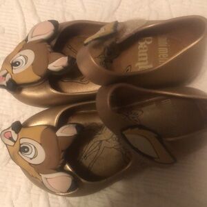 Kids mini Melissa rare fall Bambi Character Shoes